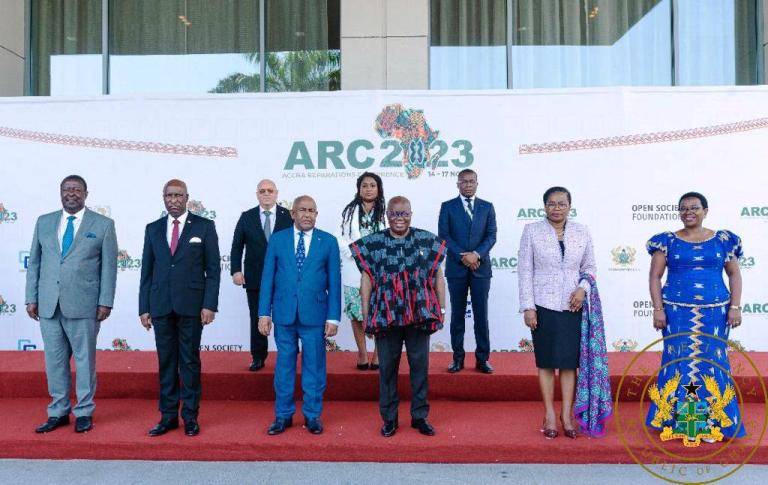 the international Conférence on reparations for the crimes of slavery, colonialism and apartheid to Africans
